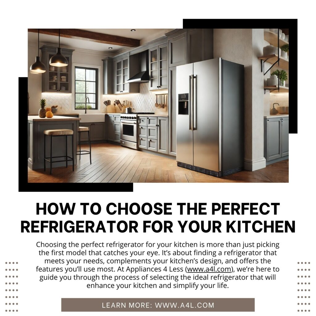 How to Choose the Perfect Refrigerator for Your Kitchen - Appliances 4 ...